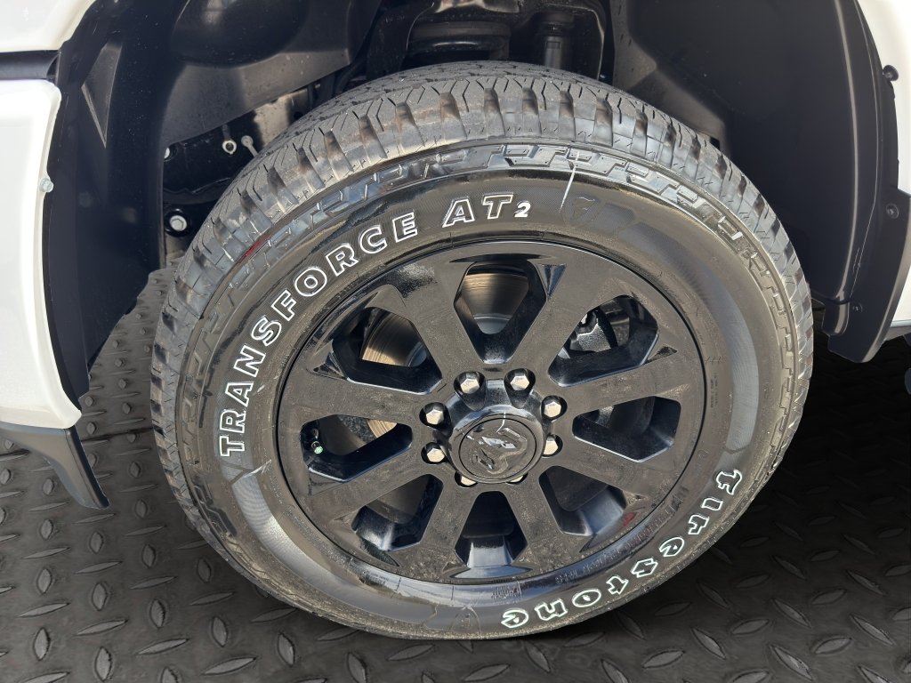 New 2026 Bright White Clear-Coat Exterior Paint RAM Laramie image 12