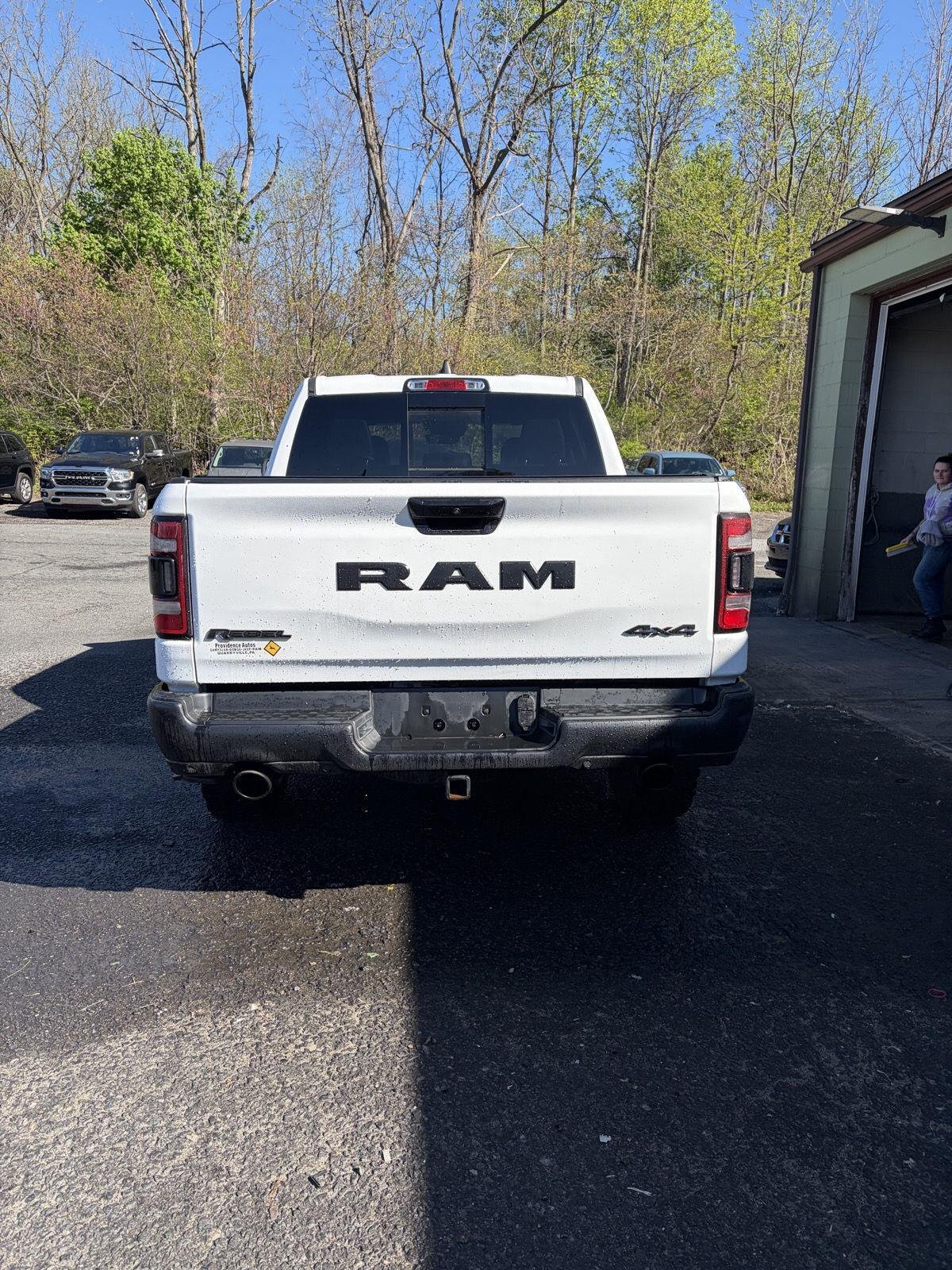 Used 2024 Bright White Clearcoat Ram Rebel image 5