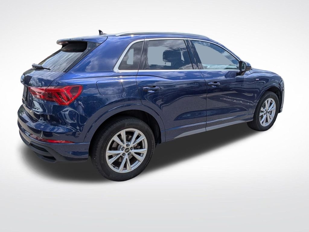 Used 2023 Blue Audi Premium Plus image 3