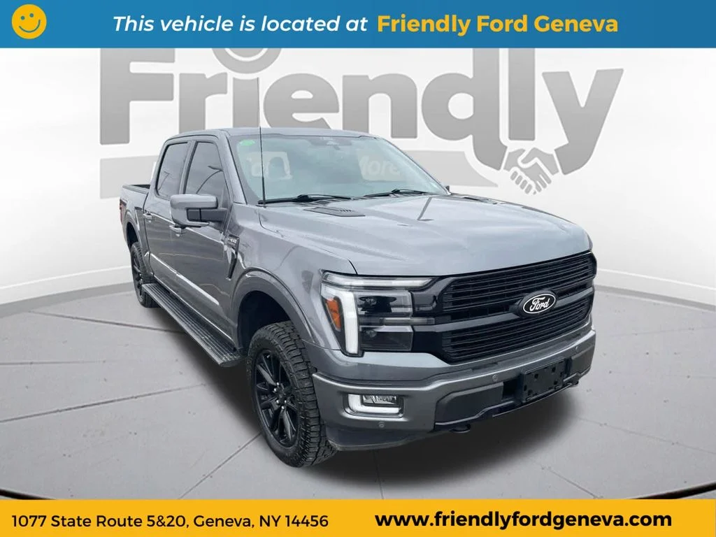Used 2024 Gray Ford Platinum image 3