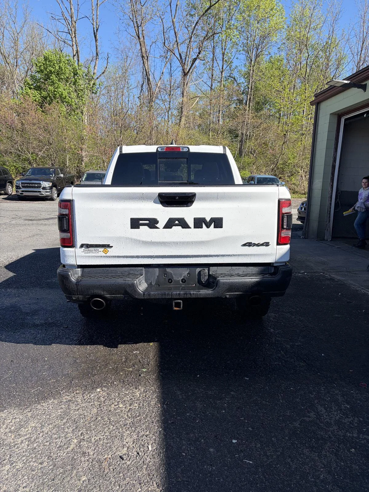 Used 2024 Bright White Clearcoat Ram Rebel image 5