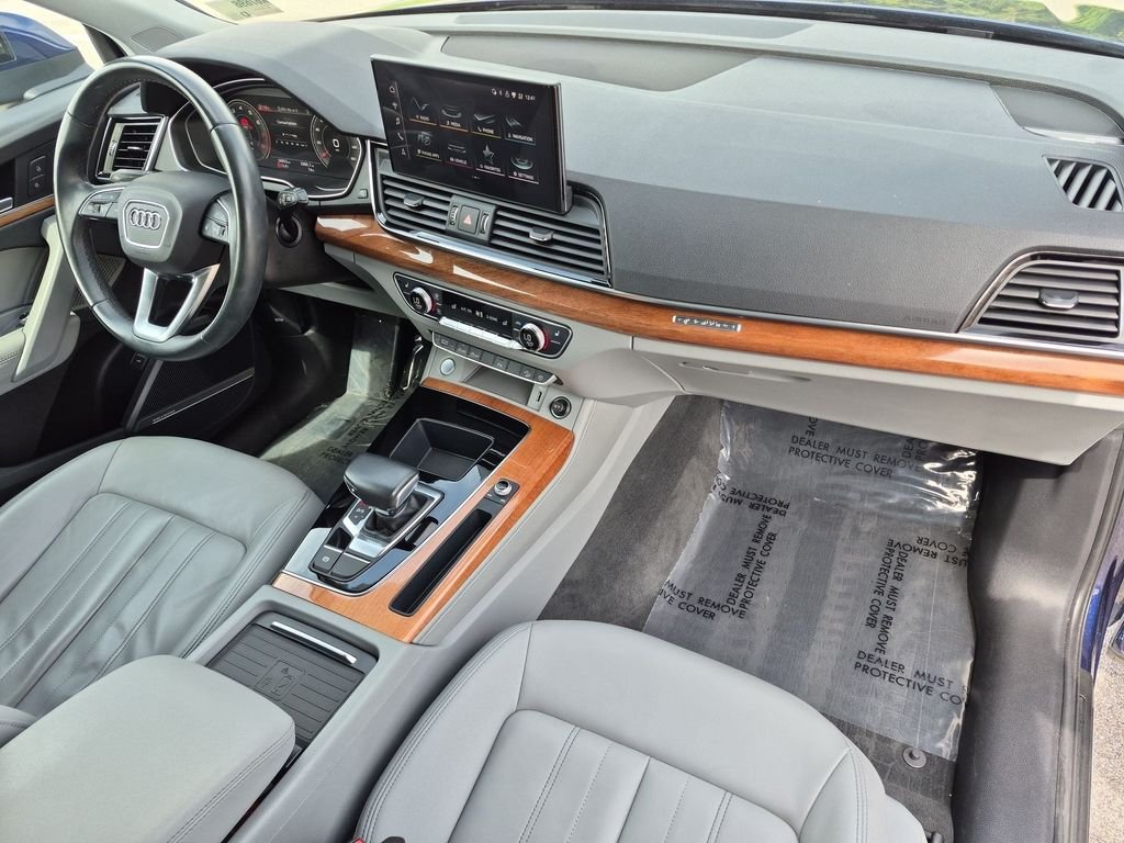 Used 2021 Blue Audi 45 Premium Plus image 30