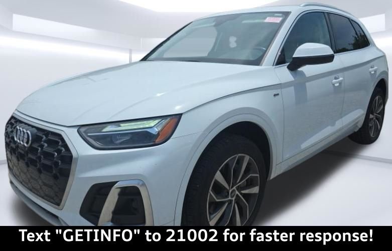 Used 2023 White Audi 45 S line Premium Plus image 3