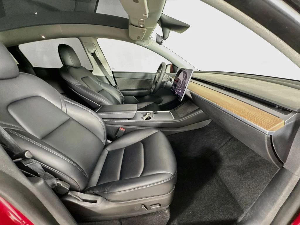 Used 2022 Red Multi-Coat Tesla Long Range image 35