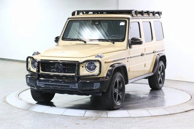 Used 2022 G manufaktur Desert Silver Metallic Mercedes-Benz G 550 image 13
