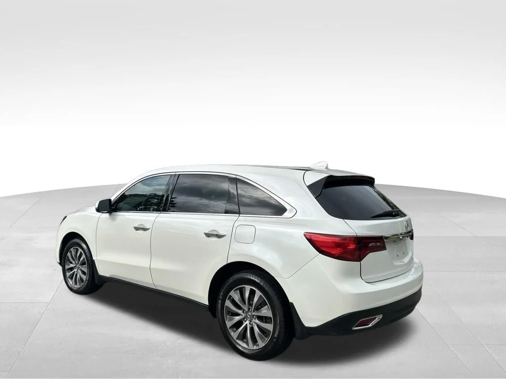 Used 2015 White Diamond Pearl Acura 3.5L Technology Package image 3