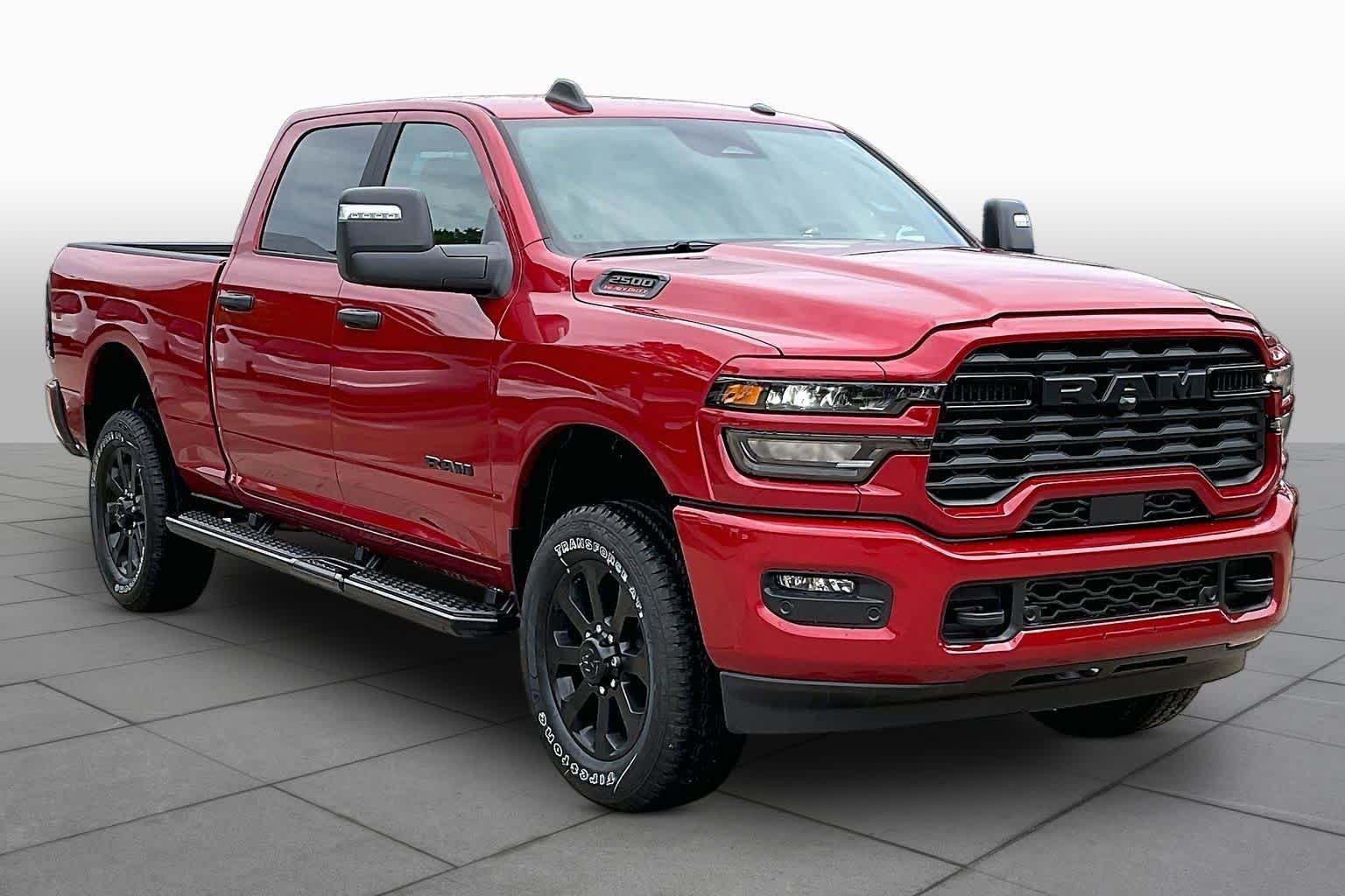 New 2026 Molten Red Pearl-Coat Exterior Paint RAM Big Horn image 2