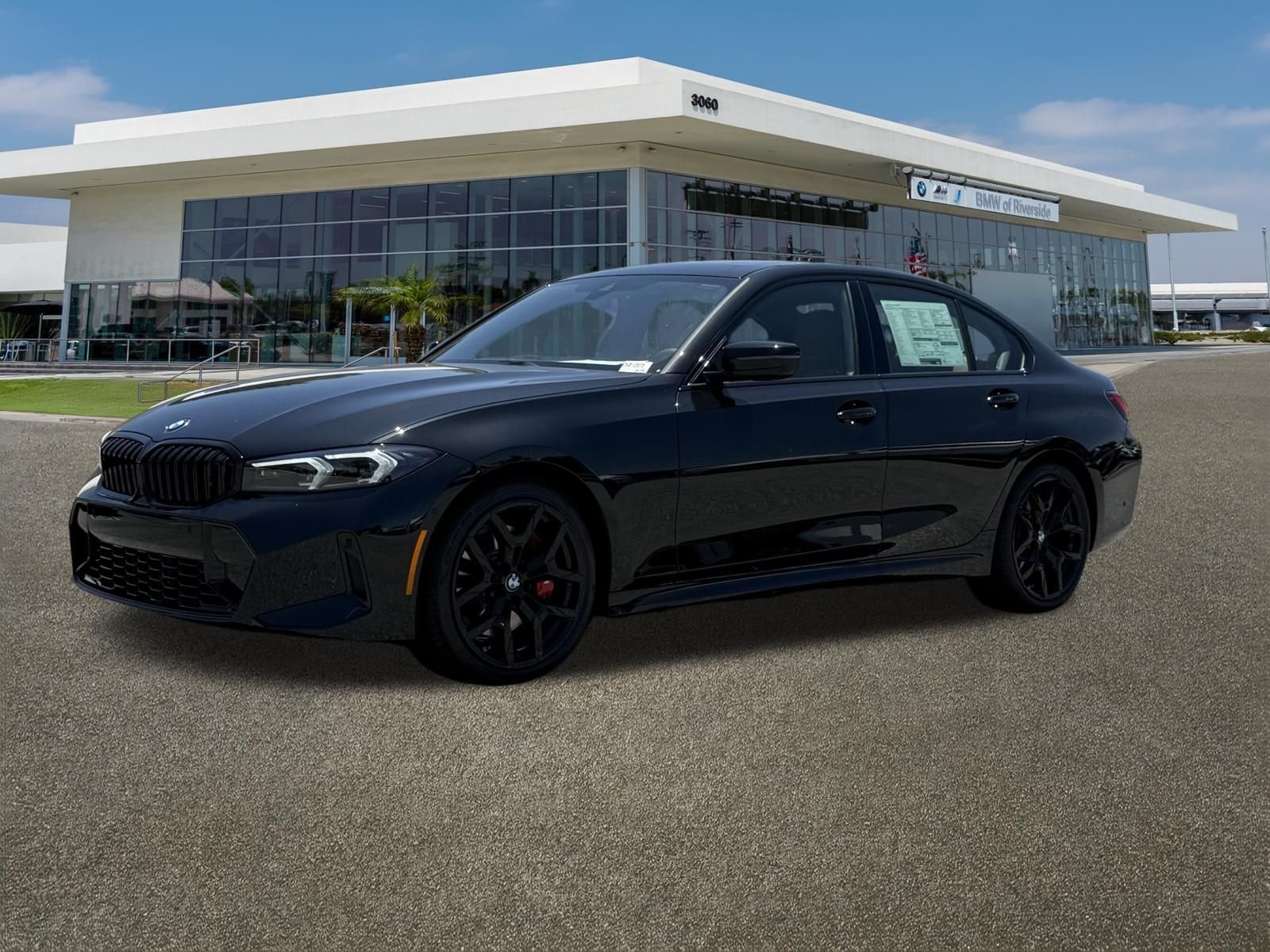 New 2026 Black Sapphire Metallic BMW 330i image 5