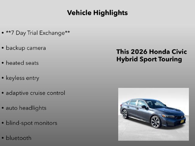 New 2026 Meteorite Gray Metallic Honda Sport Touring image 5