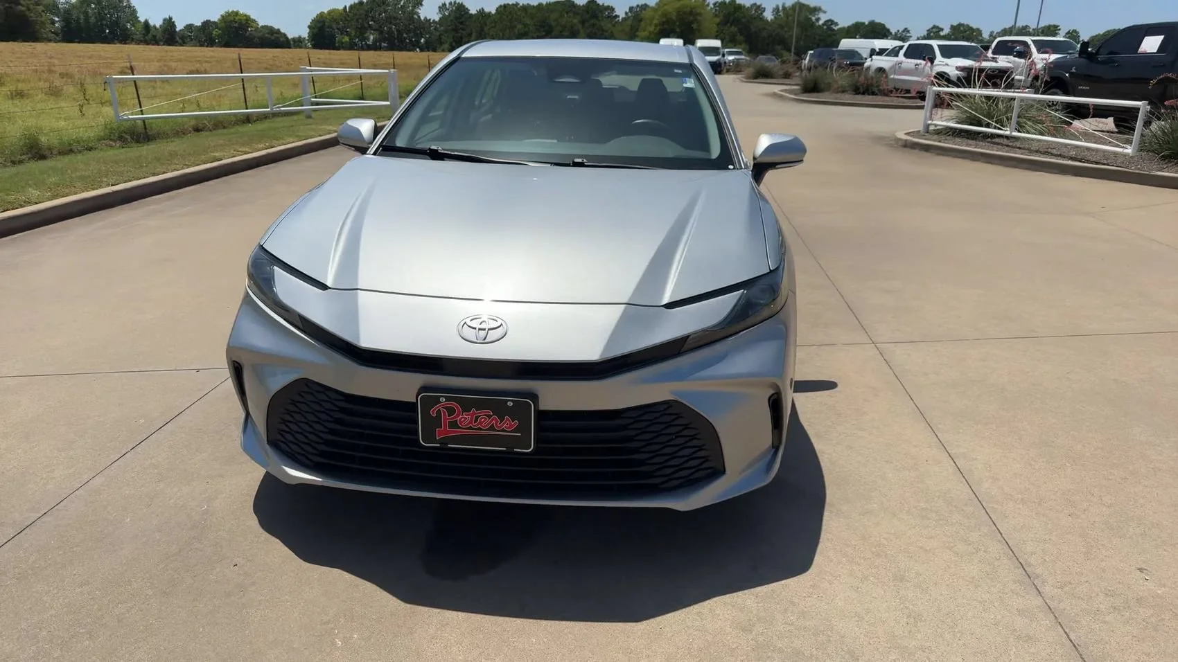Used 2025 Celestial Silver Metallic Toyota LE image 4