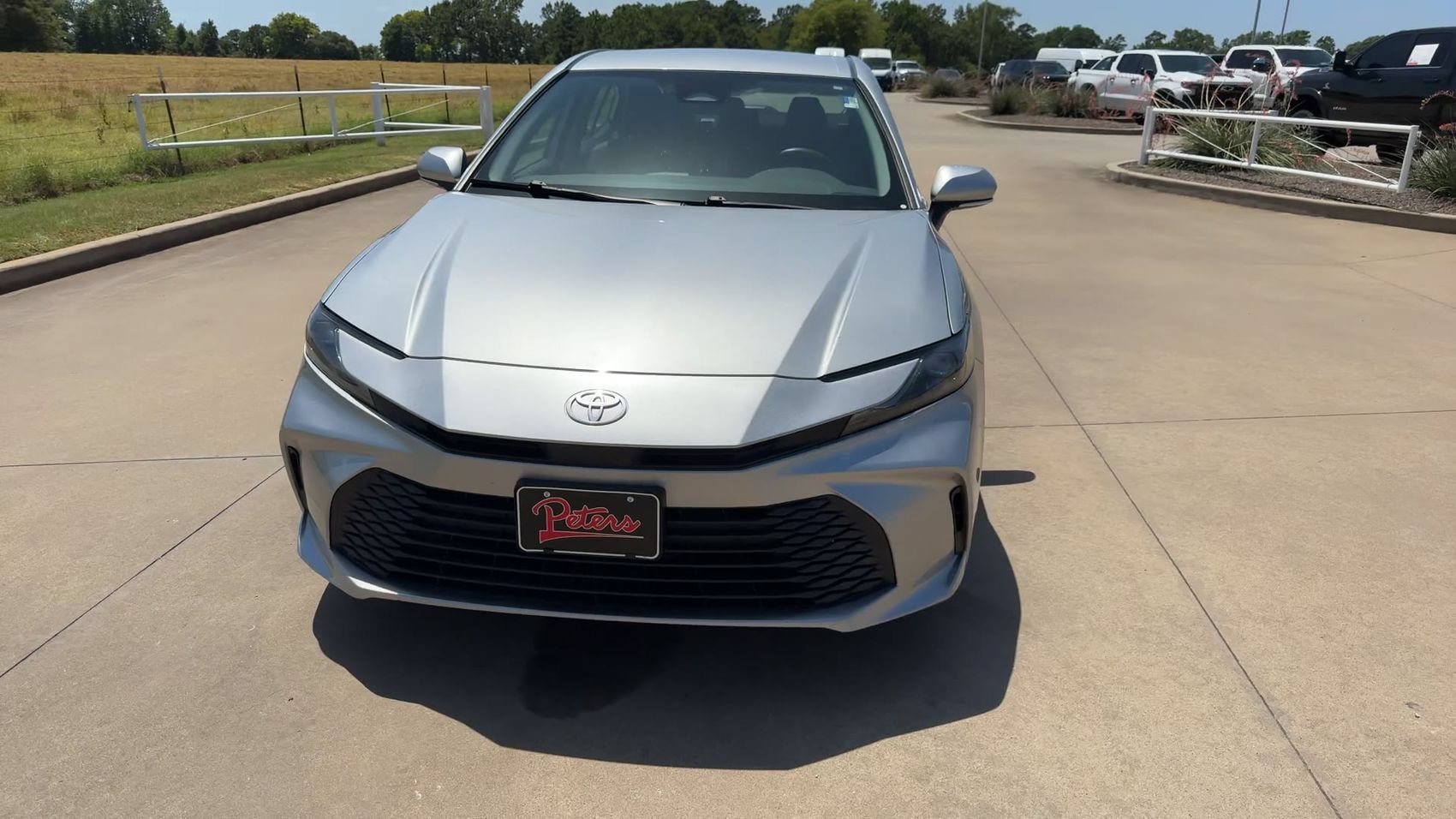 Used 2025 Celestial Silver Metallic Toyota LE image 4