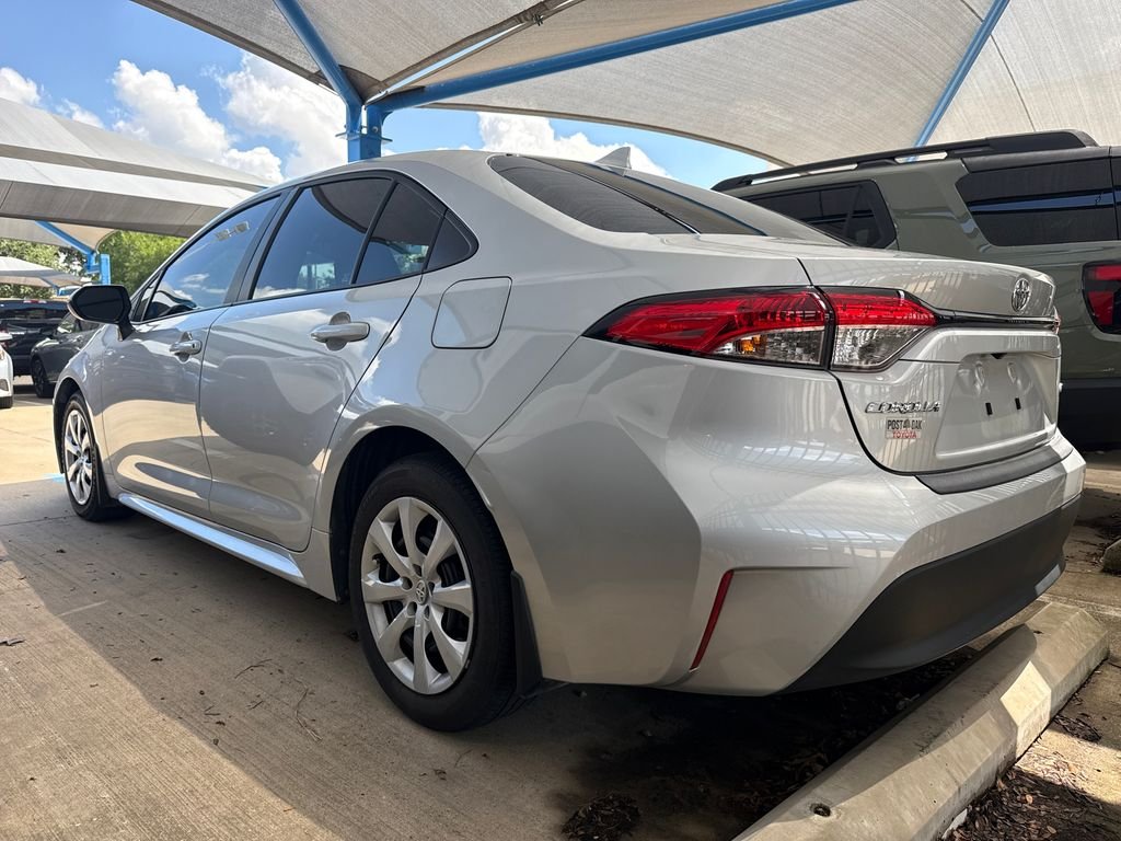 Used 2024 Classic Silver Metallic Toyota LE image 7