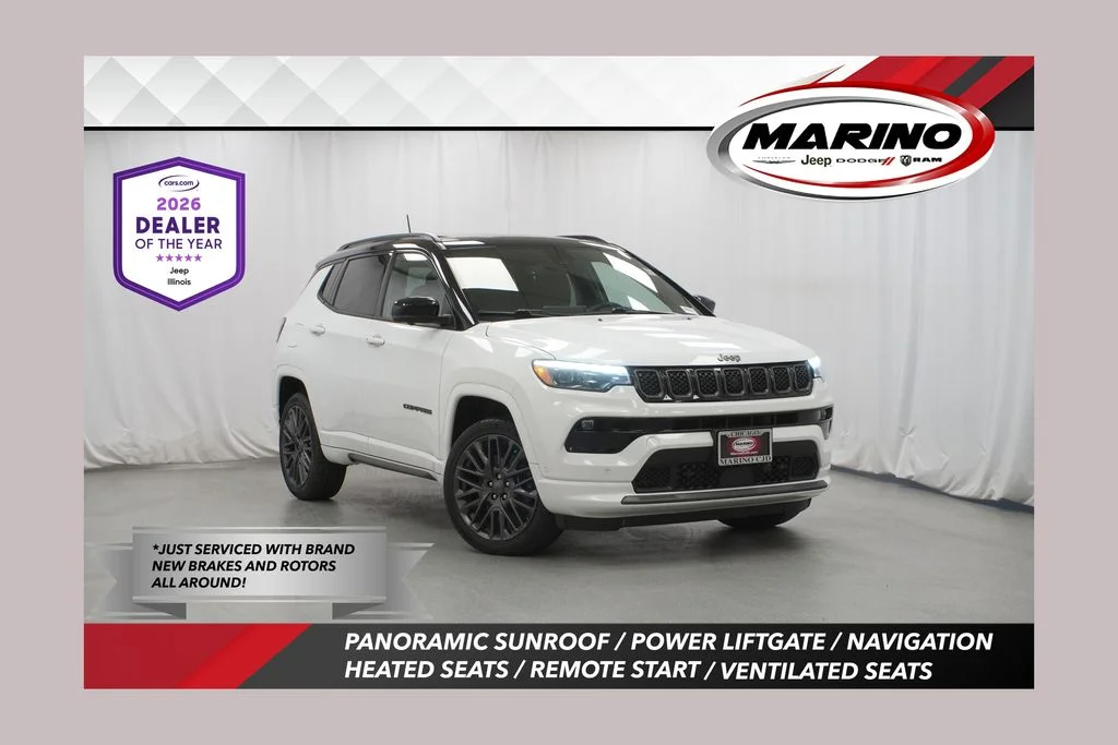 Used 2023 White Jeep High Altitude image 1