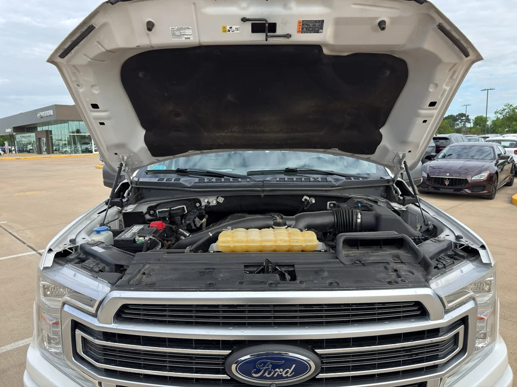 Used 2019 White Platinum Metallic Tri-Coat Ford Limited image 30