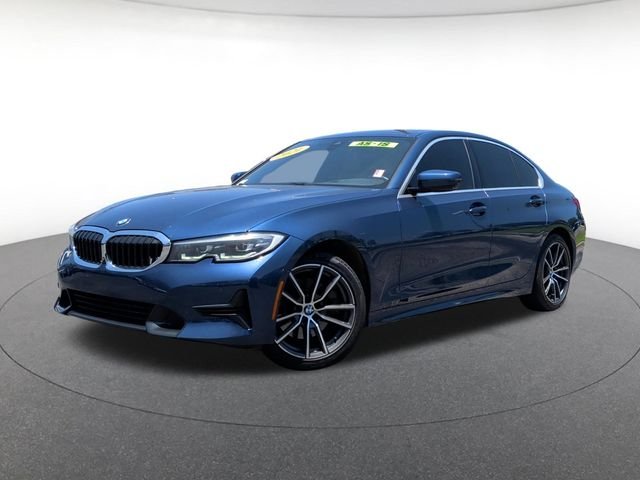 Used 2021 Blue BMW 330i image 1
