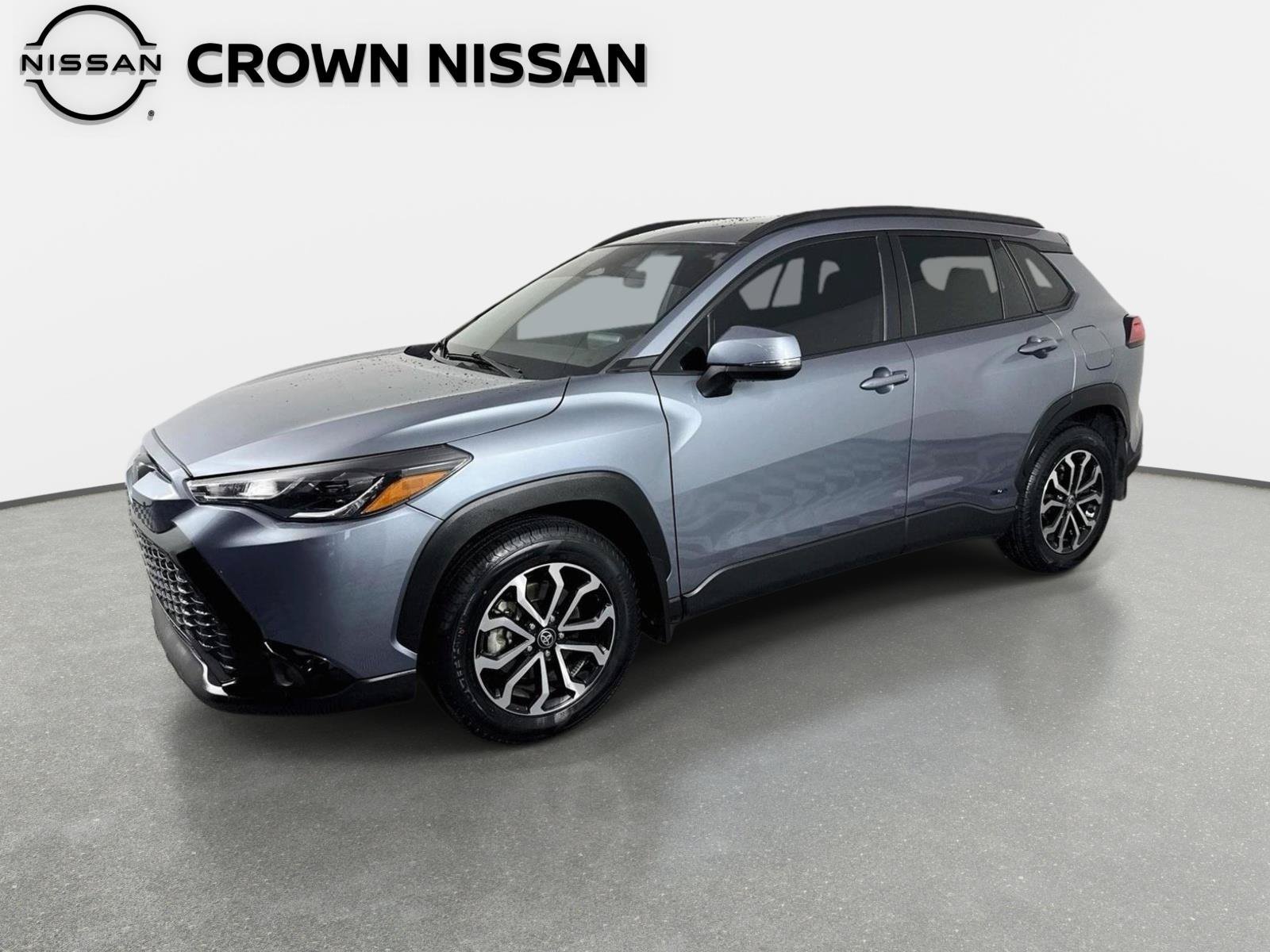 Used 2024 Celestite Toyota Hybrid SE image 1