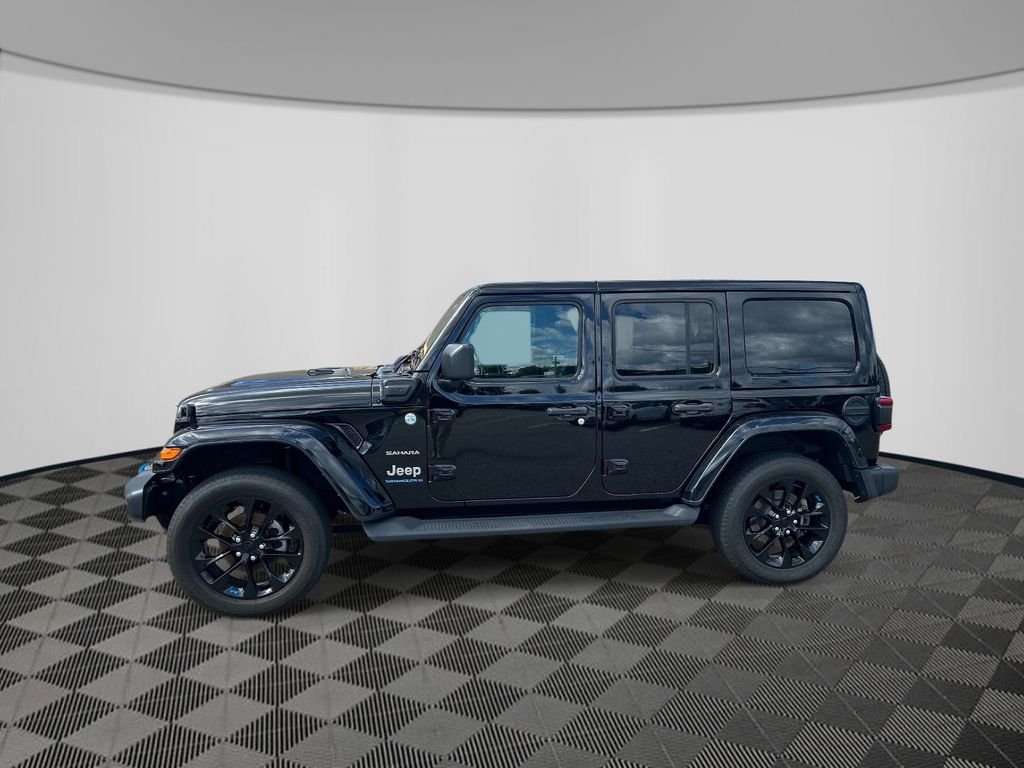 Used 2023 Black Jeep Sahara 4xe image 2