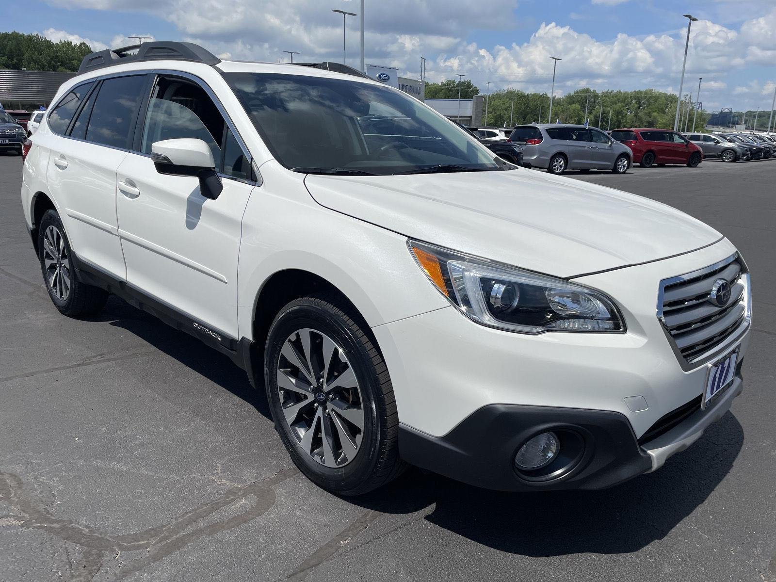Used 2017 Crystal White Pearl Subaru Limited image 7