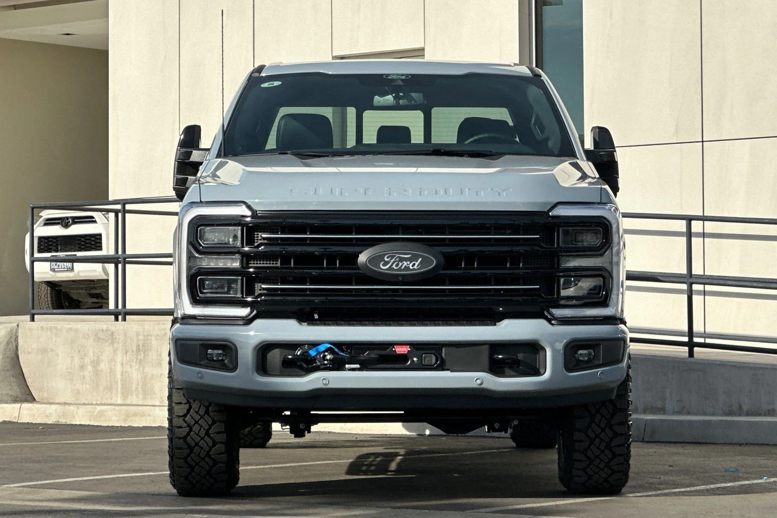 New 2026 Glacier Gray Metallic Tri-Coat Ford F-350® Platinum® image 8