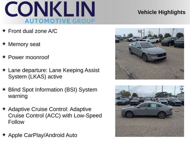 Used 2026 Gray Honda EX-L image 2