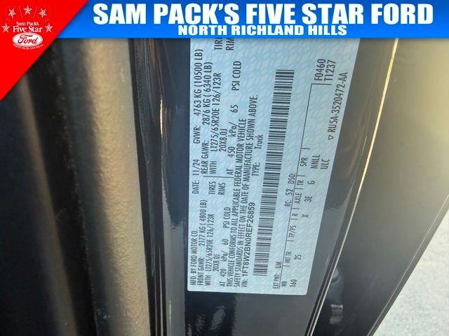 Used 2024 Black Ford XLT image 2