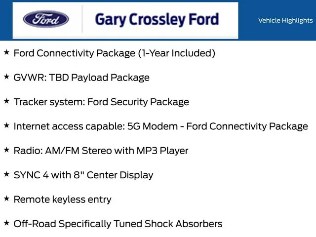 New 2027 Red Ford XLT image 3