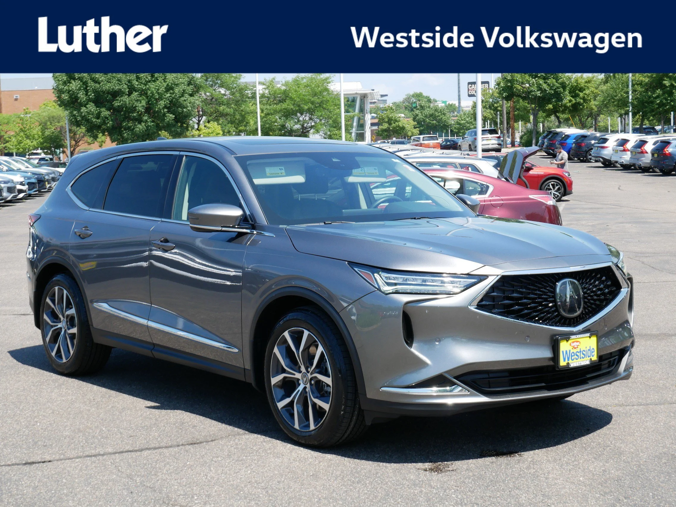 Used 2023 Liquid Carbon Metallic Acura w/Technology Package image 1