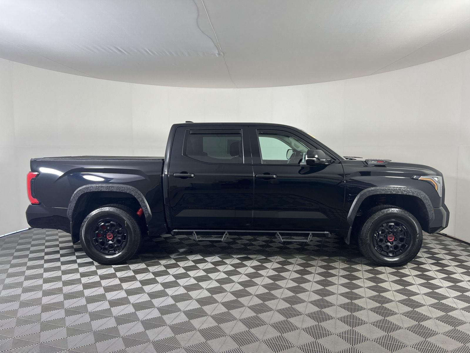 Used 2023 Midnight Black Metallic Toyota TRD Pro HV image 2