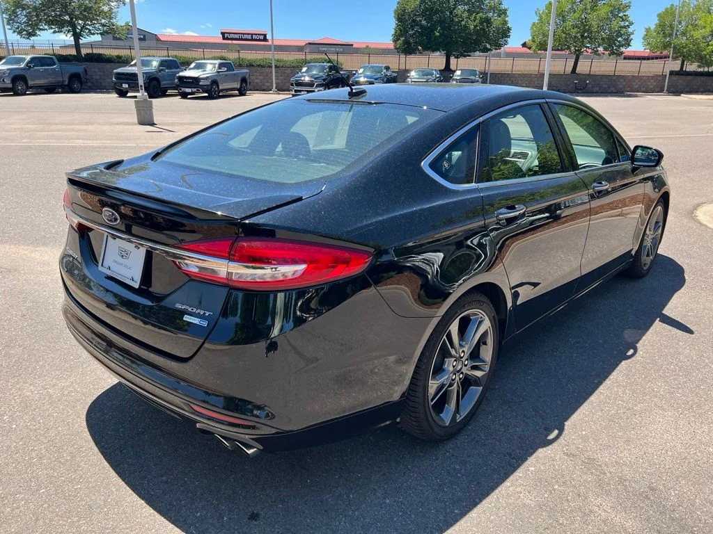 Used 2017 Shadow Black Ford Sport image 5