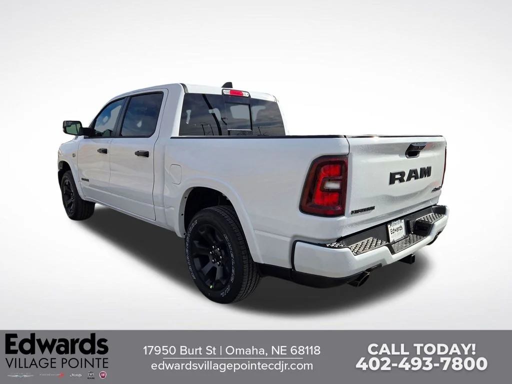 New 2026 Bright White Clear-Coat Exterior Paint RAM Big Horn/Lone Star image 5