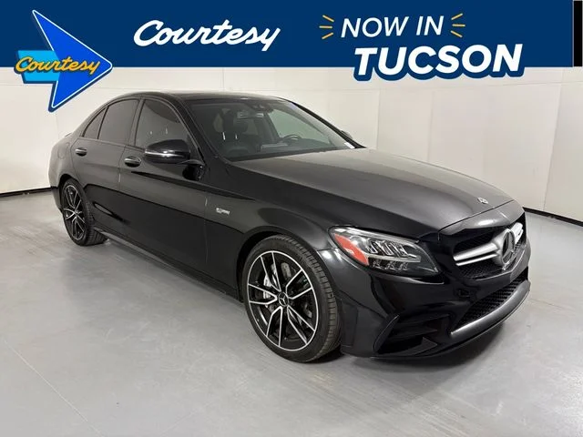 Used 2021 Black Mercedes-Benz C 43 AMG® image 1