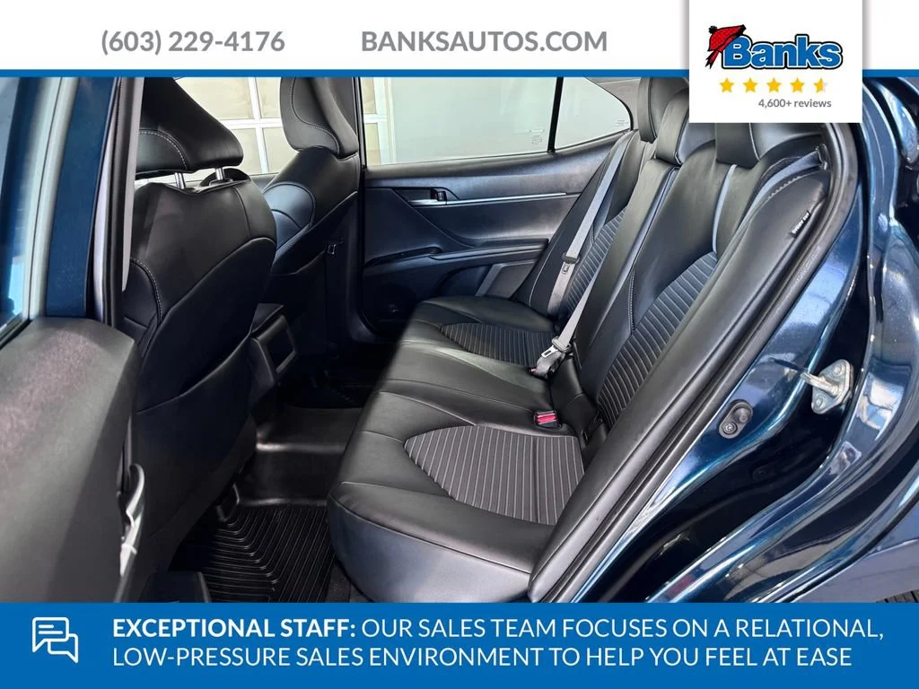 Certified Used 2020 Blue Toyota SE AWD image 10
