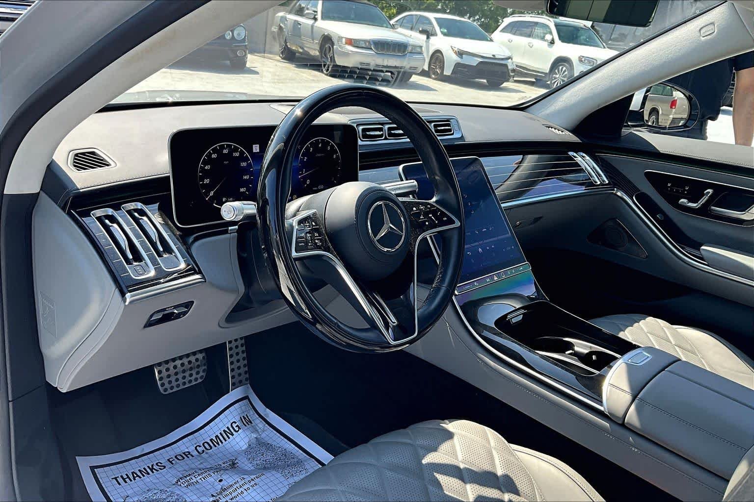 Used 2022 Cirrus Silver Mercedes-Benz S 580 image 18