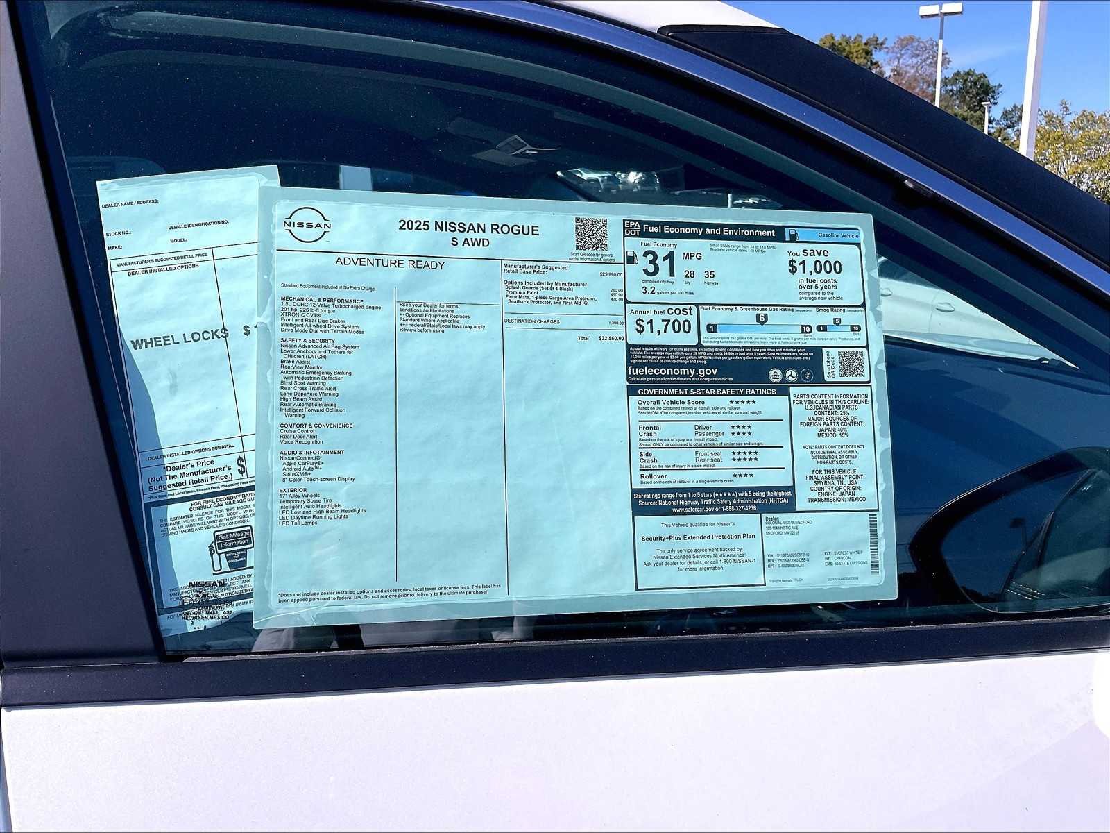 2025 Nissan Rogue S - Photo 17