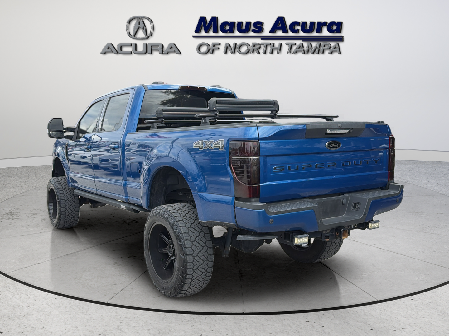 Used 2022 Blue Ford Lariat image 9
