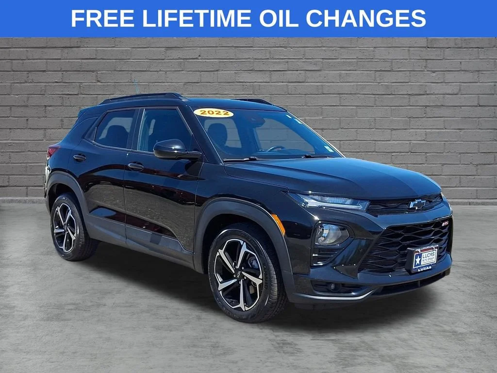 Used 2022 Mosaic Black Metallic Chevrolet RS image 1