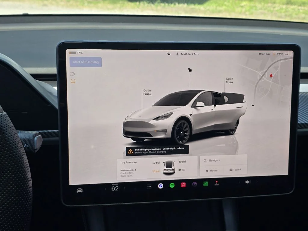 Used 2024 Pearl White Multi-Coat Tesla Long Range image 16
