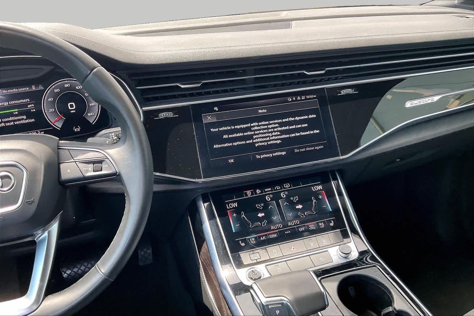 Used 2023 Satellite Silver Metallic Audi Premium Plus image 7