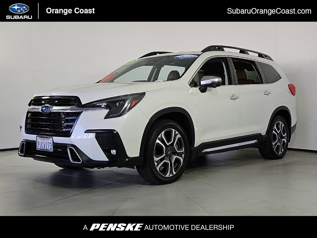 Certified Used 2023 White Subaru Touring image 1