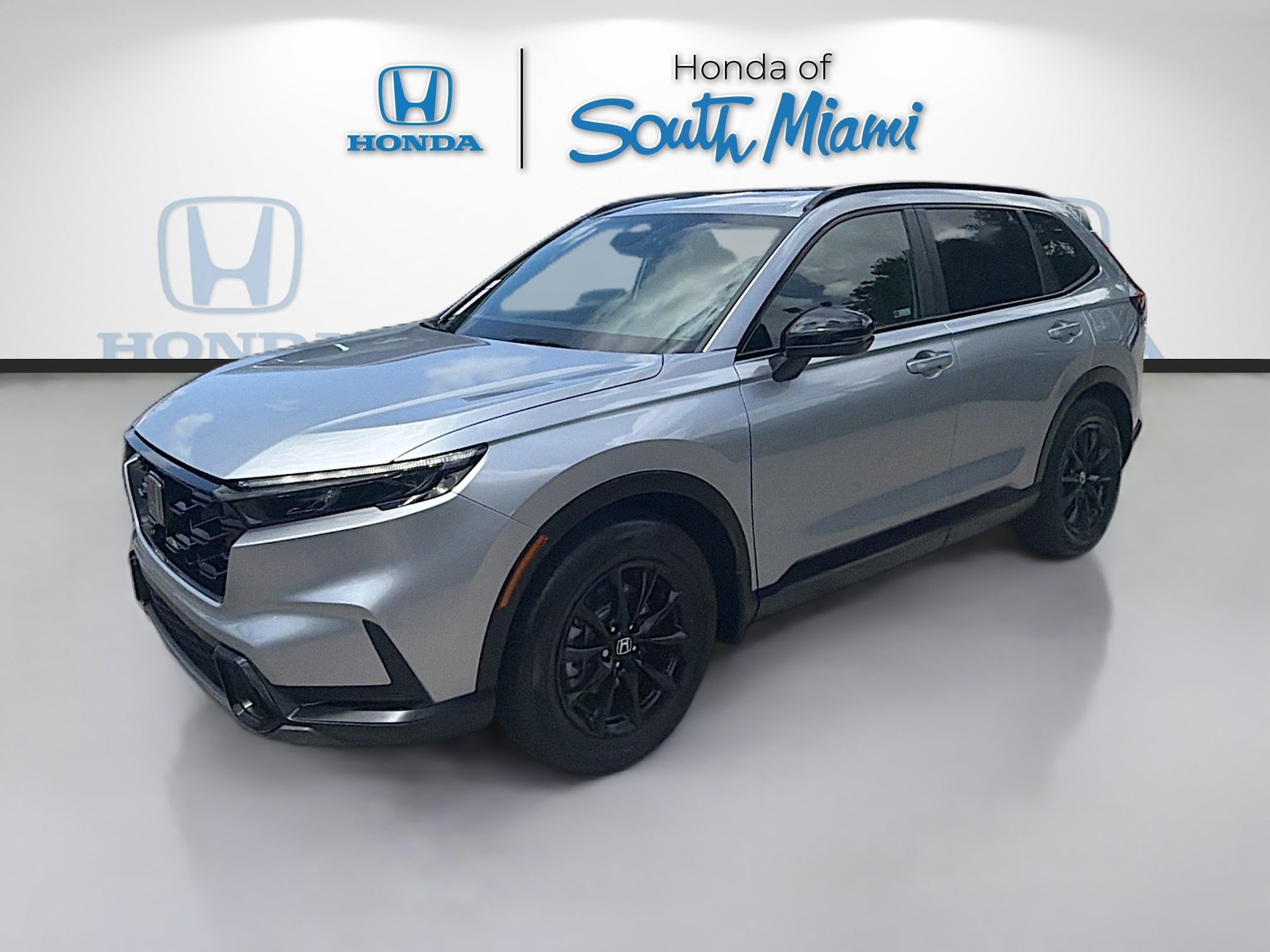 Used 2026 Solar Silver Metallic Honda 2WD Sport-L Hybrid image 3