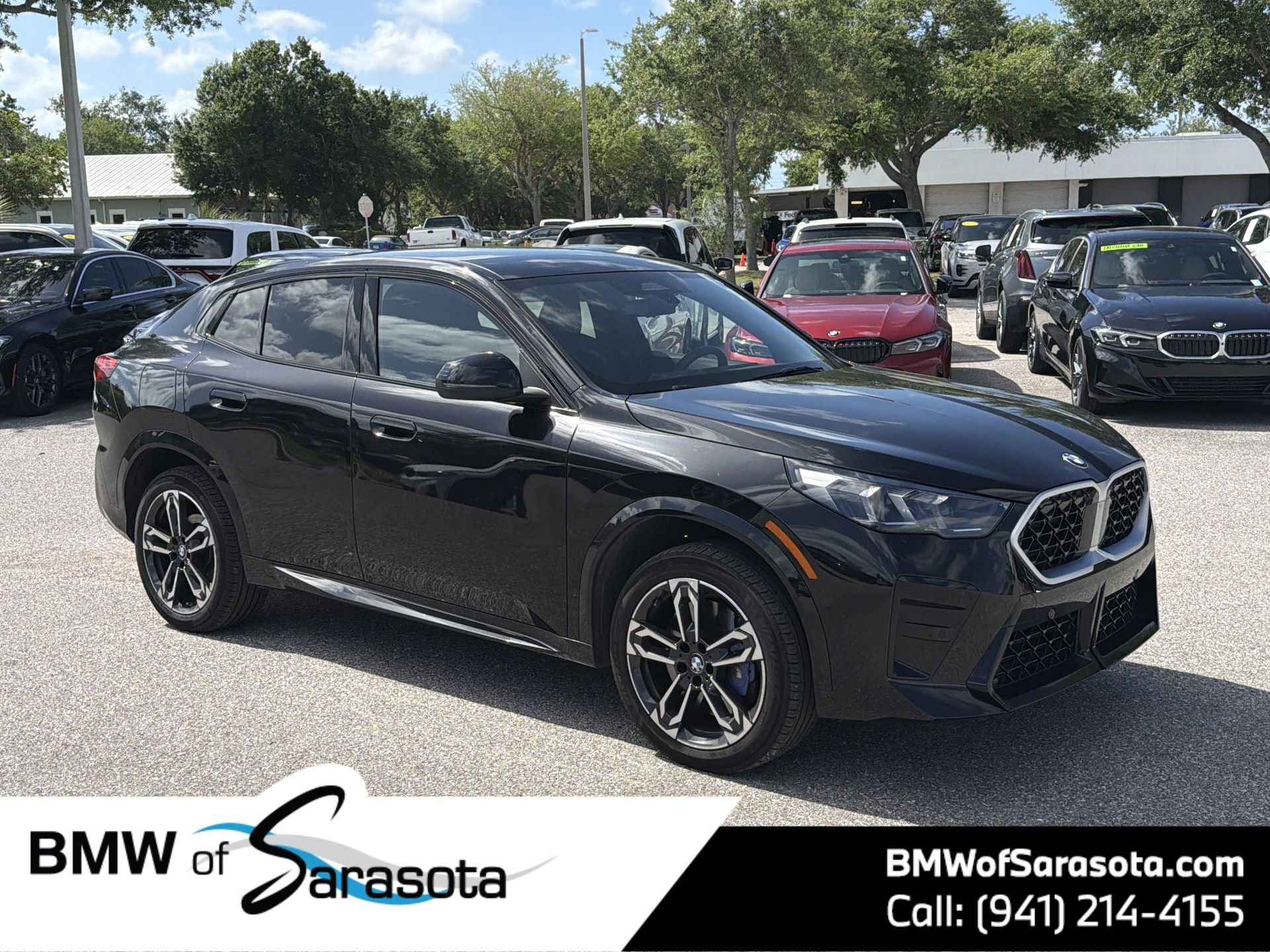 Black Sapphire Metallic 2025 BMW X2 xDrive28i SUV / Crossover All-Wheel Drive