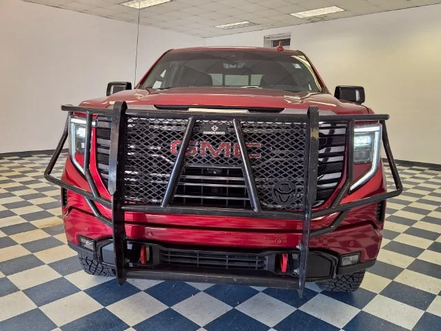Used 2023 VOLCANIC RED TINTCOAT GMC AT4 image 2