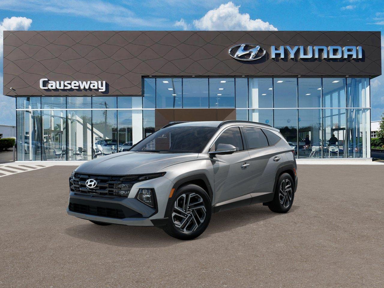 New 2026 Shimmering Silver Hyundai SEL Plus AWD image 1
