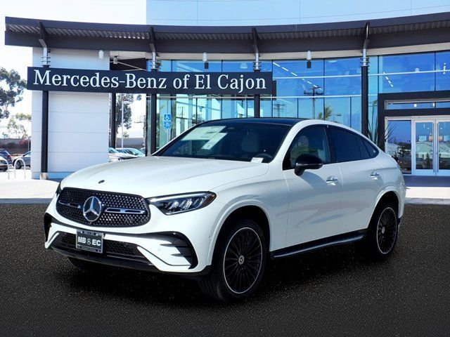 New 2026 White Mercedes-Benz GLC 300 Coupe image 1