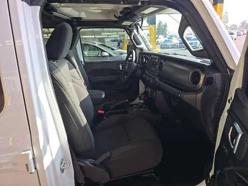 Used 2023 Bright White Clearcoat Jeep  image 8
