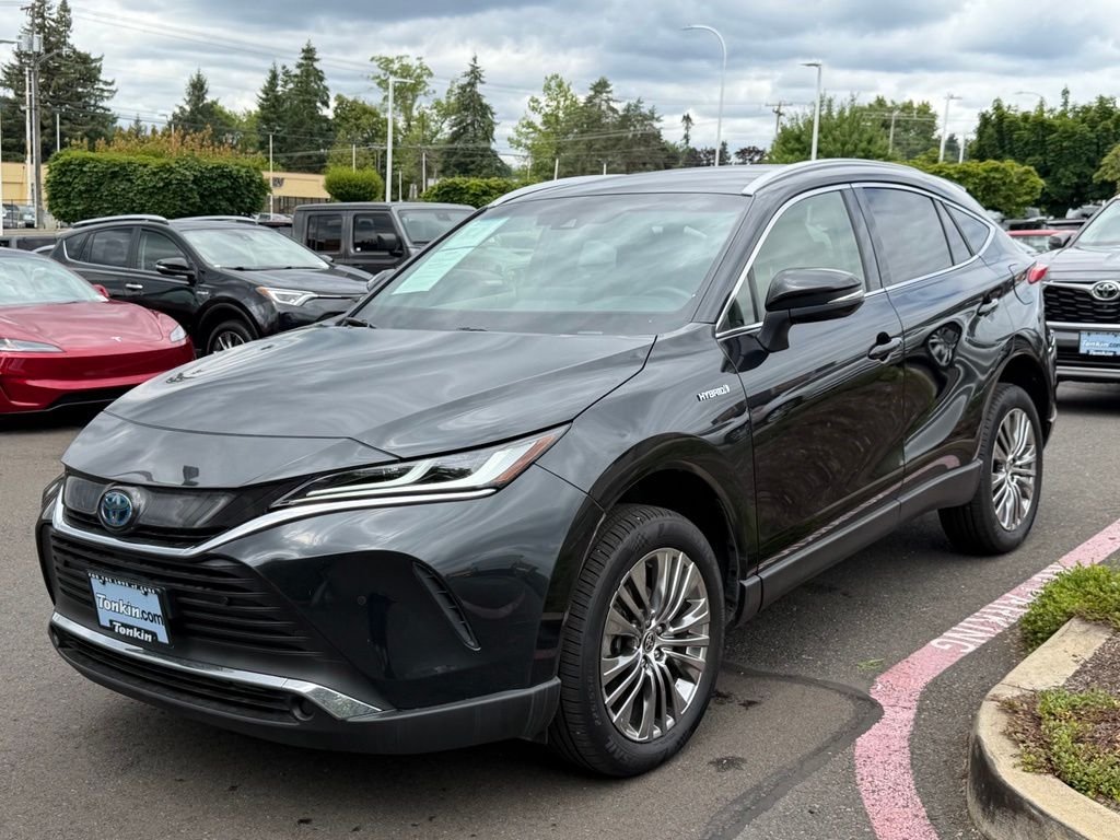 Used 2021 Celestial Black Toyota XLE image 4