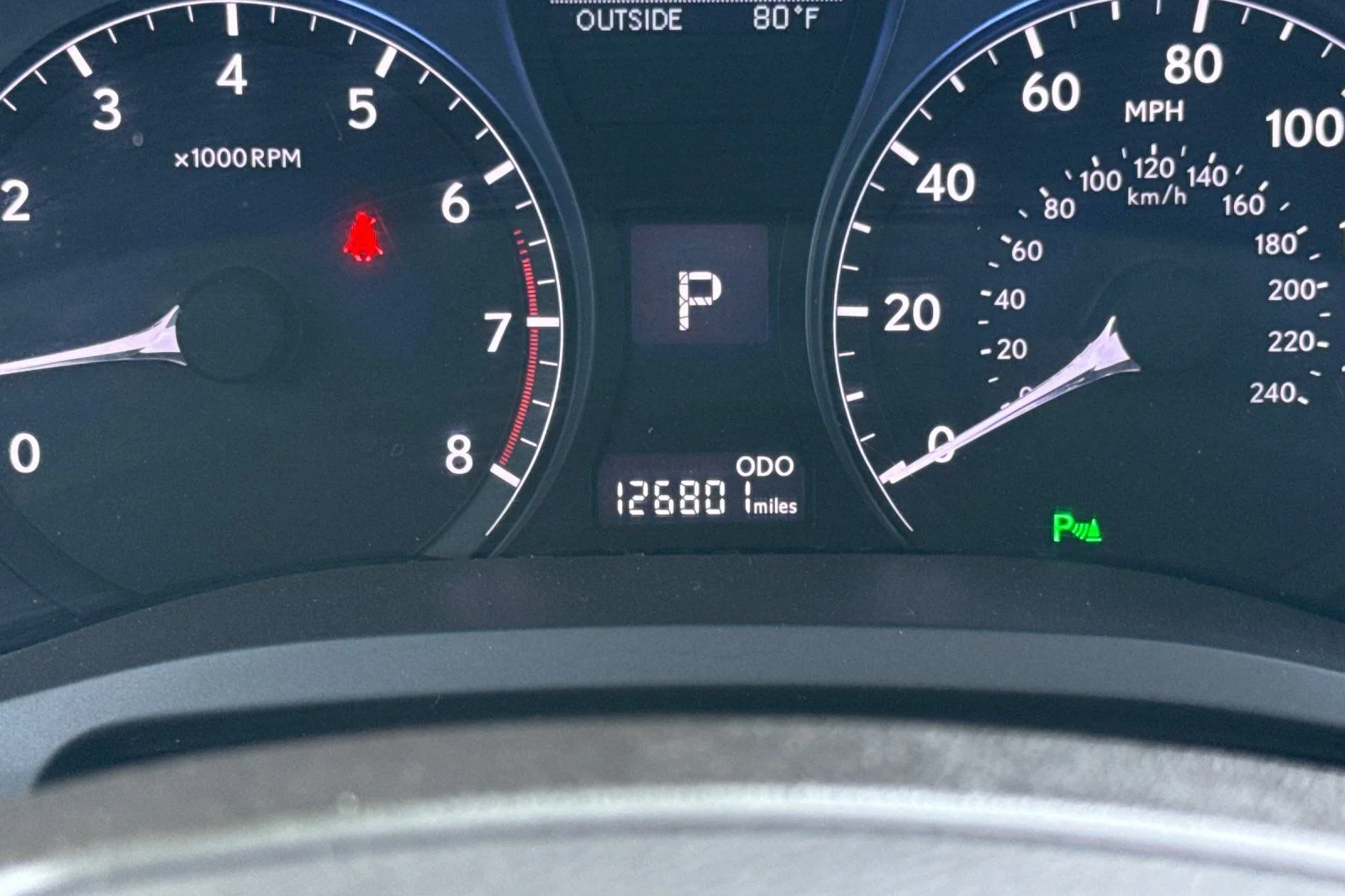 Used 2015 White Lexus 350 image 24