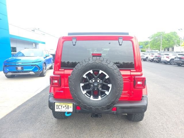 Used 2024 Red Jeep Rubicon 4xe image 3