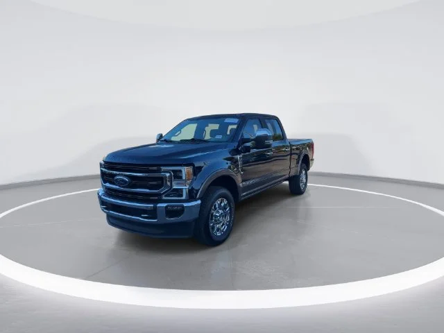 Used 2021 Blue Ford King Ranch image 2