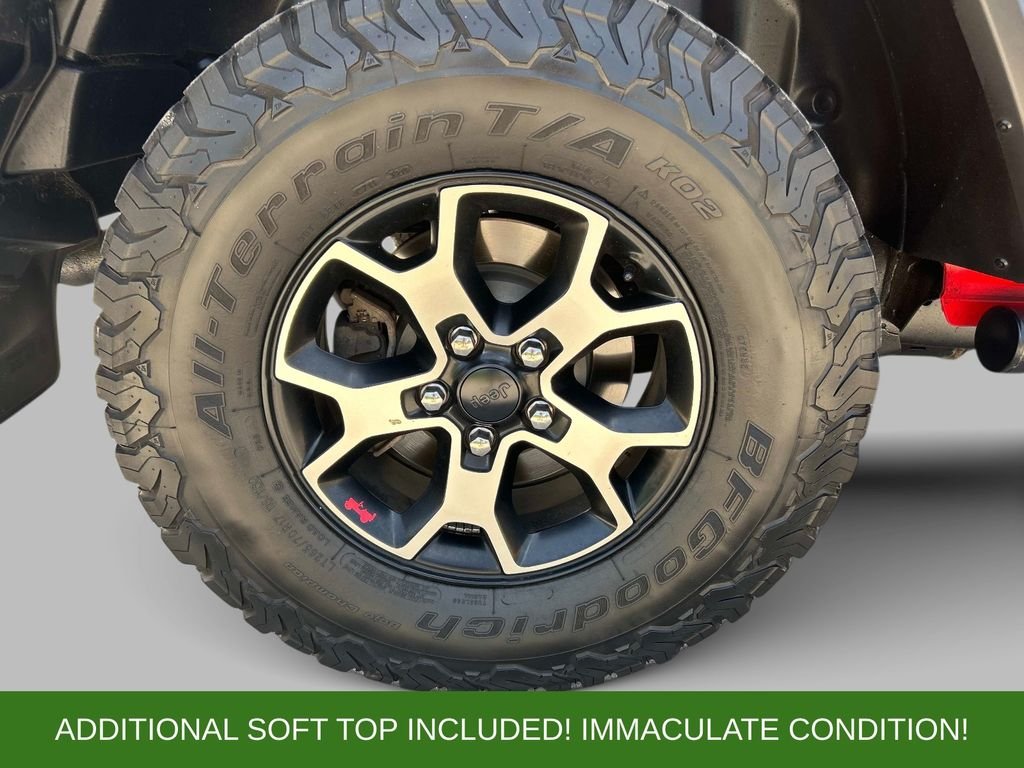 Used 2020 Red Jeep Unlimited Rubicon image 11